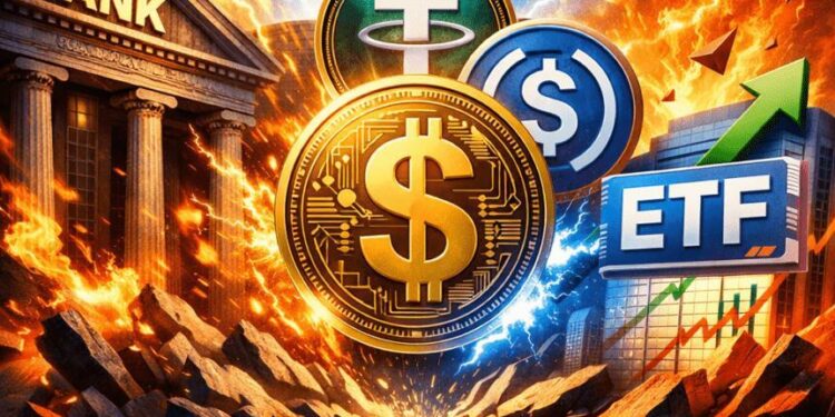 Banks, Stablecoins And Etfs Clash In Crypto’s Next Phase
