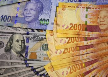 South African rand trades at 16 to the dollar for first time since June 2022