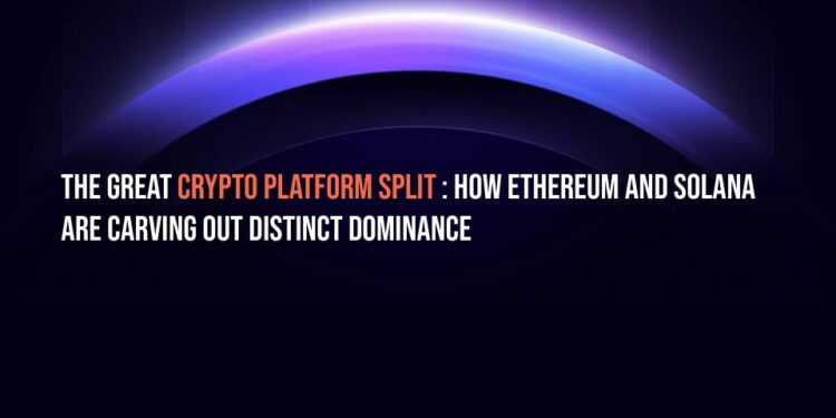 The Great Crypto Platform Split: How Ethereum and Solana Are Carving Out Distinct Dominance
