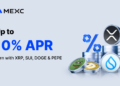 MEXC Launches Hot Tokens Earn Fest, Adding XRP, SUI, DOGE