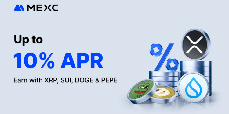 MEXC Launches Hot Tokens Earn Fest, Adding XRP, SUI, DOGE