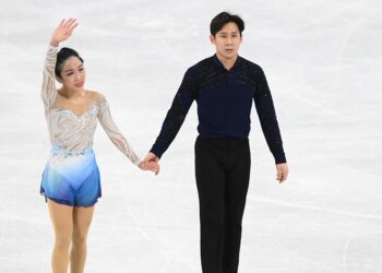 Sui/Han lead pairs competition after season-best skate in short program