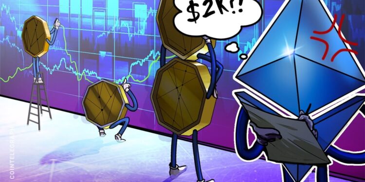 Classic Chart Pattern Signals ETH Could Slip Below $2K