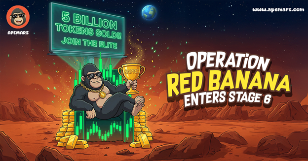 Too Late for Sui and Tron? APEMARS ($APRZ) Stage 6 Could Be the Next 1000x Crypto Window