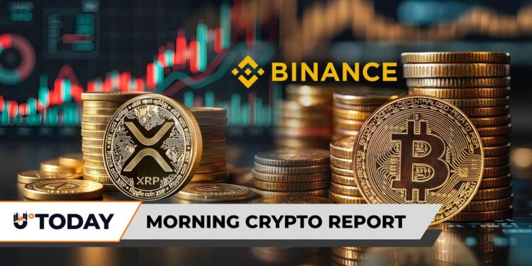 Morning Crypto Report: XRP Gains Momentum Ahead of CPI, Binance’s 15,000 Bitcoin Fund Records First Profit, 3 Key Solana (SOL) Updates for February 2026 Detailed
