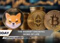 Crypto Market Review: Shiba Inu (SHIB) Gains 5% as Volatility Rises, Ethereum (ETH) Tests Local Uptrend, Will Bitcoin Stabilize as Volume Hits $74 Billion?