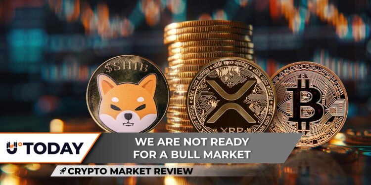 Crypto Market Review: Shiba Inu Is Completely Baseless, XRP’s Stabilization Price Level Nears $1.20, Bitcoin Dives Below $62,720