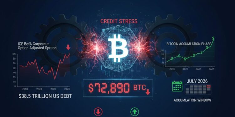Data Links Future Bitcoin Accumulation to Emerging Credit Stress Signals