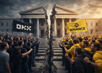 House Of Crypto Divided As OKX And Binance Clash Over 10/10