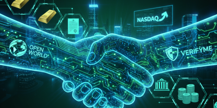 VerifyMe, Open World sign Nasdaq RWA merger deal