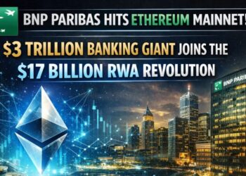 BNP Paribas Hits Ethereum Mainnet: $3 Trillion Banking Giant Joins the $17 Billion RWA Revolution