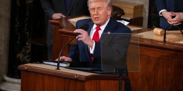 Trump Skips Crypto In Longest State Of The Union – Bitcoin Holds $65K, Ethereum Outperforms
