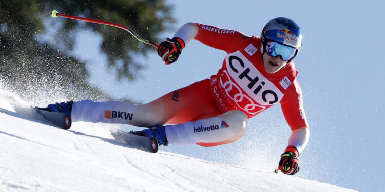Masterclass from Odermatt leads Swiss sweep in Garmisch