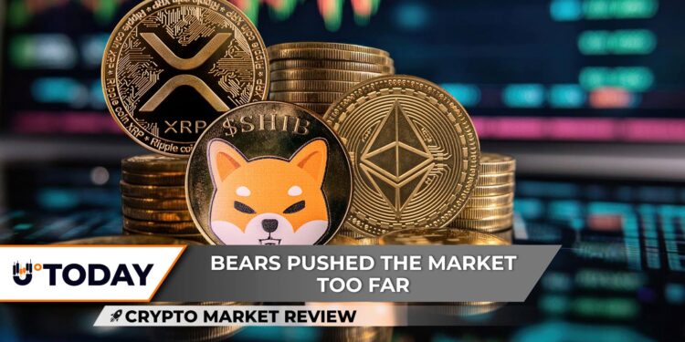 Crypto Market Prediction: Will XRP Break Bullish Trap? Shiba Inu’s (SHIB) 3 Bullish Targets, Ethereum’s (ETH) 300-Day Record Broken