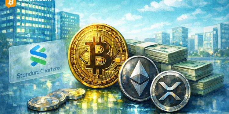 Standard Chartered Cuts BTC, ETH, XRP, SOL Forecasts