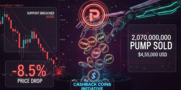 PUMP Price Alert: $4.55M Sale by Pump.fun Raises Downside Concerns – Crypto Economy