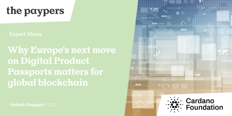 Cardano Foundation CEO on EU’s Digital Product Passport & Blockchain