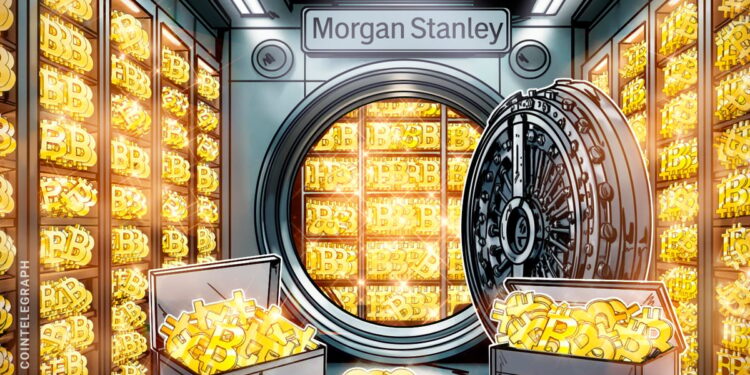 Morgan Stanley Selects BNY, Coinbase As Custodians for BTC ETF