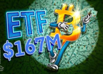Bitcoin ETFs Gain $167M While Altcoin Funds See Outflows
