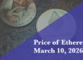 Current price of Ethereum for March 10, 2026