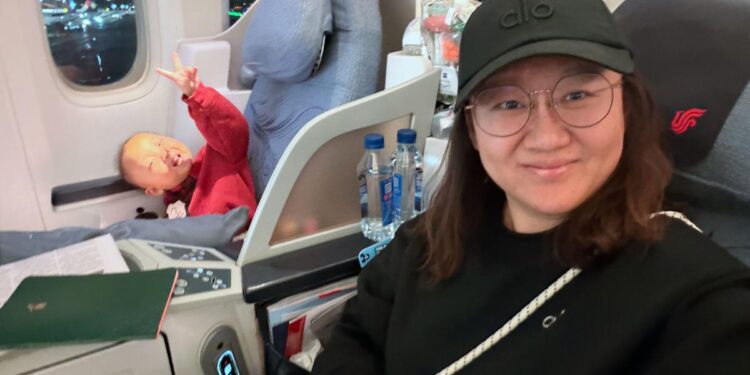 I flew 15 hours in Air China’s business class with my toddler. The upgrade was worth every penny.