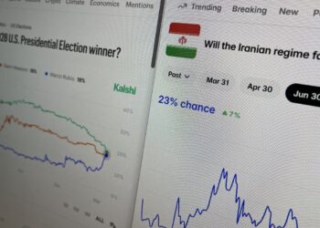 With boom in prediction markets, some lawmakers worry about how to police themselves : NPR