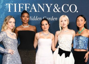 There were so many necklaces worth heisting at the Tiffany & Co. Blue Book event