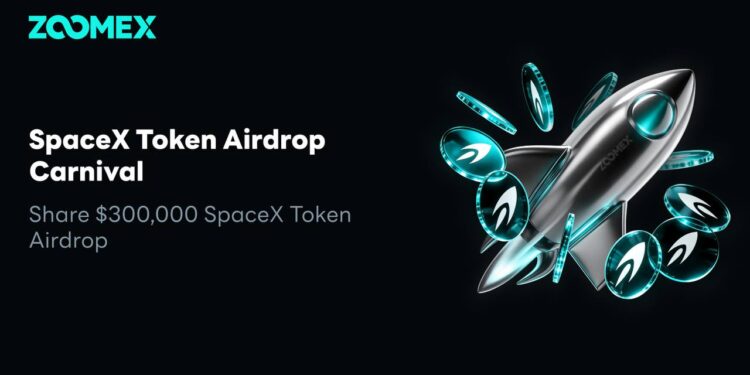 Zoomex Launches SpaceX Token Airdrop Carnival, Sharing a $300,000 Reward Pool