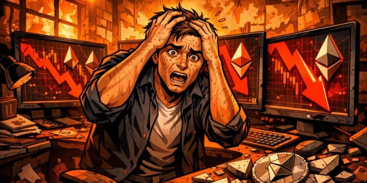 Ethereum brushes the unthinkable: Three consecutive months in the red, a first!