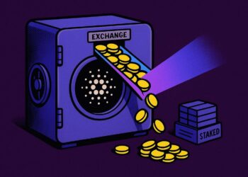 Cardano ADA supply shock: whales tighten liquid float
