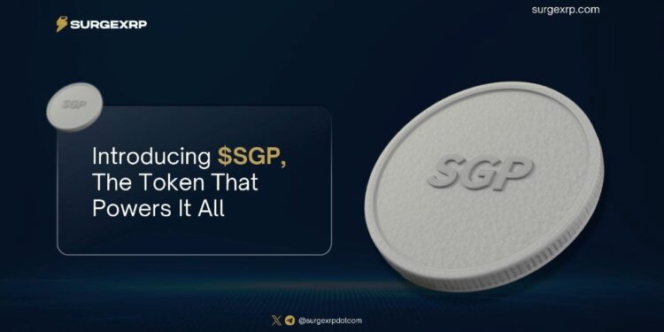 XRP News: SurgeXRP, A RWA Marketplace On Ripple Ledger Announces SGP Token Presale Ahead of Q3 2026 Platform Release