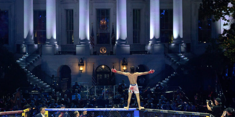 Trump hosts historic UFC Freedom 250 event; how to watch, start time, fight card and more