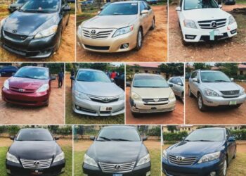 Ondo Police Intercepts 15 Vehicles With Covered, Unregistered Number Plates