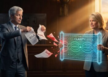 Lummis vs. JPMorgan CEO: Crypto Regulation Fight Erupts Over the CLARITY Act