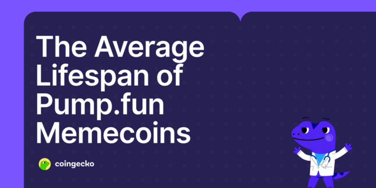 The Average Lifespan of Pump.fun Memecoins Is Less Than a Day