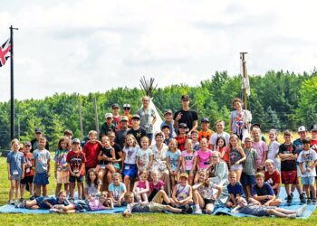 Liberty Camp USA kicks off at Hidden Lake Shelter in Leroy Twp. July 6