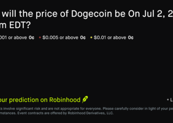 Dogecoin price on Jul 2, 2026 at 6am EDT Prediction Market – Robinhood