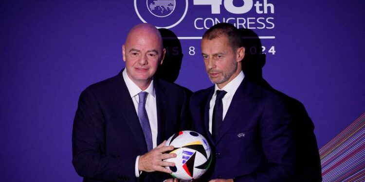 Soccer-UEFA to boycott World Cup and FIFA tournaments over stake sale plans | WTVB | 1590 AM · 95.5 FM