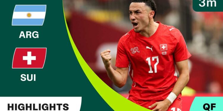 FIFA World Cup 2026: Highlights: Argentina v Switzerland: Quarter-final