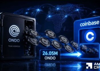 ONDO team-linked wallet sends 26M tokens to Coinbase – Sell-off next?