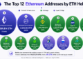Ethereum’s 12 Biggest Wallets Expose 6 Exchanges Controlling 6.6 Million ETH