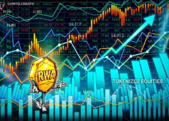 Tokenized stock transfer volume jumps 415% in 30 days to $29.5B