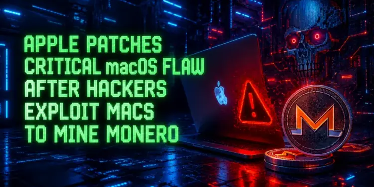 Apple Patches Critical macOS Flaw After Hackers Exploit Macs to Mine Monero
