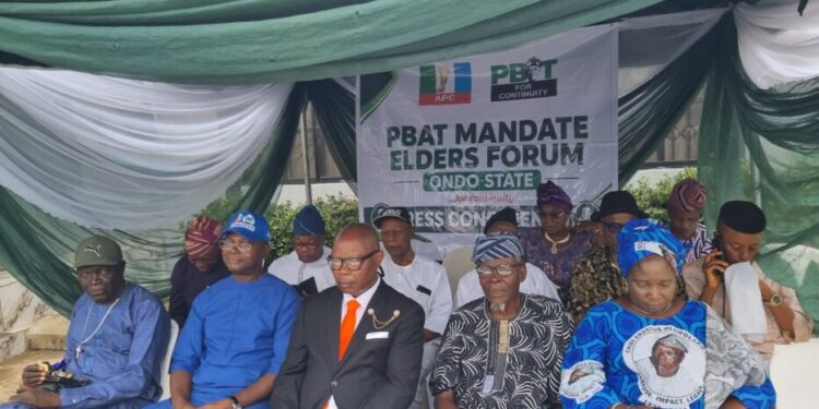 Ondo APC Elders Question Aiyedatiwa’s Commitment To Tinubu’s Re-election ‎