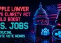 Ripple Lawyer Says CLARITY Act Could Boost U.S. Jobs as Crucial Senate Vote Nears