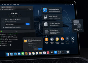 ClickFix Attacks Deliver macOS Stealer That Can Drain Crypto Wallets