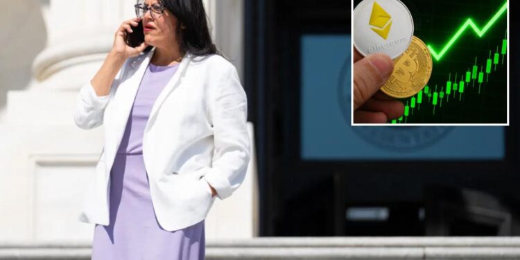 Crypto skeptic Rep. Rashida Tlaib stashes savings in Bitcoin
