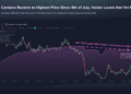 Cardano’s Total Holders Drop, While Prices Again Pop!