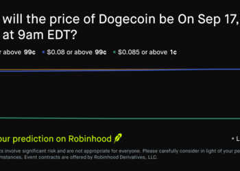 Dogecoin price on Sep 17, 2026 at 9am EDT Crypto Prediction Market – Robinhood