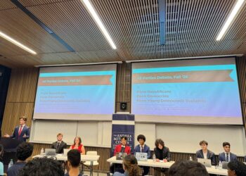 Penn political groups debate immigration, government spending at annual forum